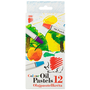 Pastelové pastelky Ico 12 ks