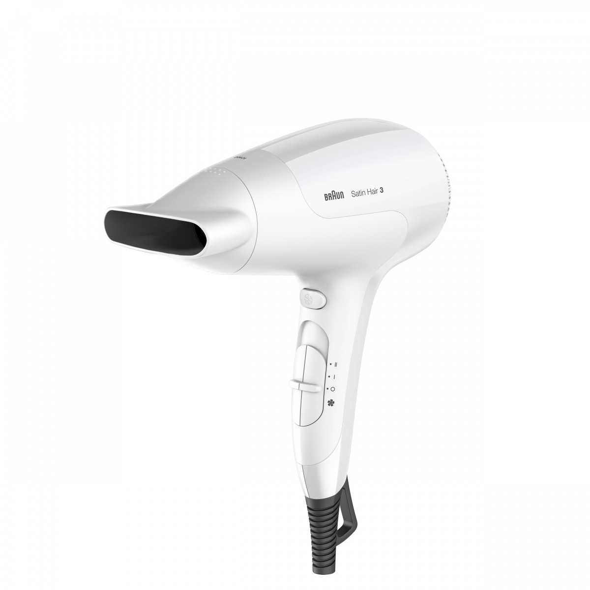 Braun Satin Hair 3 HD380 hajszárító 2000 W Fehér (BRHD380E)