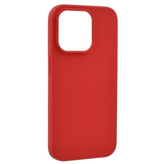 Gigapack Apple iPhone 14 Plus szilikon tok matt piros (GP-129657) (GP-129657)