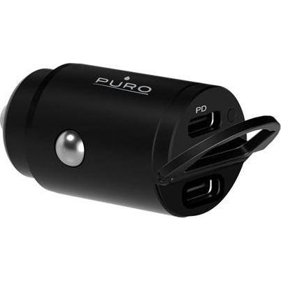 Puro PD KFZ-L Hálózati Gyorstöltő Adapter 30W - Fekete (PUR404BLK)
