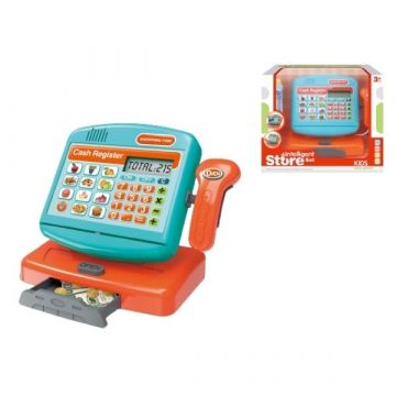 Manyuk Toys Elektronikus pénztárgép - kék-narancs (CF8503) (CF8503)