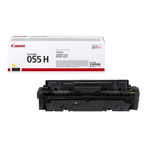 Canon 055H cartuccia toner 1 pz Originale Giallo