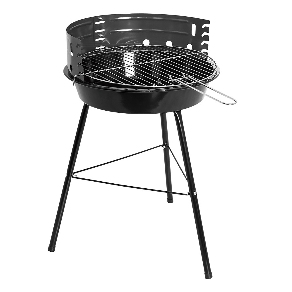 Berlinger Haus BH/8648 Faszenes Kerti grillsütő textil kesztyűvel - Fekete (BH/8648)
