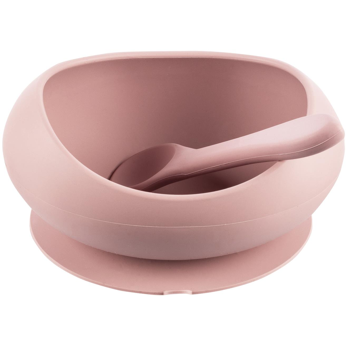 Zopa Tál emelt peremmel és tapadókoronggal Old Pink (8595114460564)