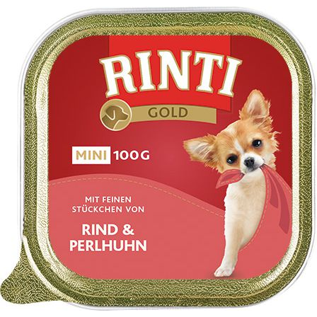  Rinti Rinti Gold Mini Wołowina i perliczka - 100g
