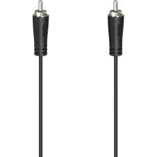 Hama 00205098 lydkabel 1,5 m RCA Sort