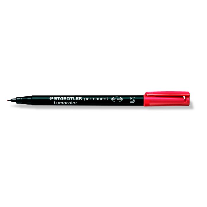 Staedtler Lumocolor 313 S 0,4mm Alkoholos marker - Piros (313-2)