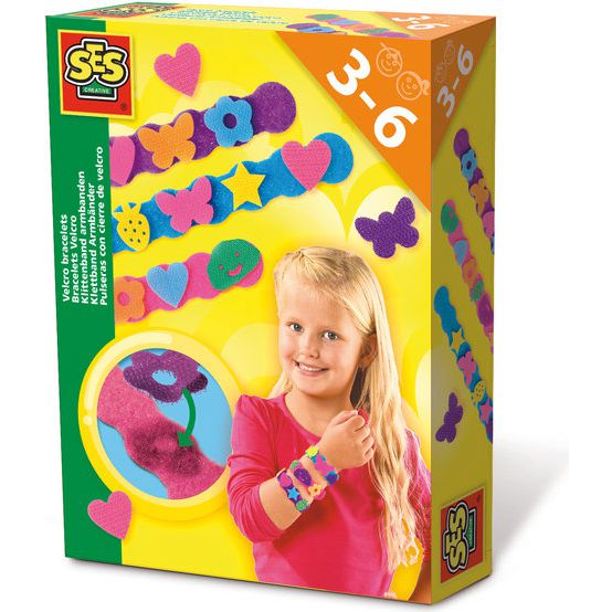 SES Creative Velcro bracelets
