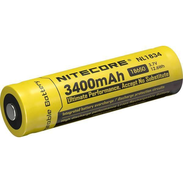 Nitecore Kellék Akkumulátor, 18650 NL1834 3400mAh 3,7V B1 (100655)