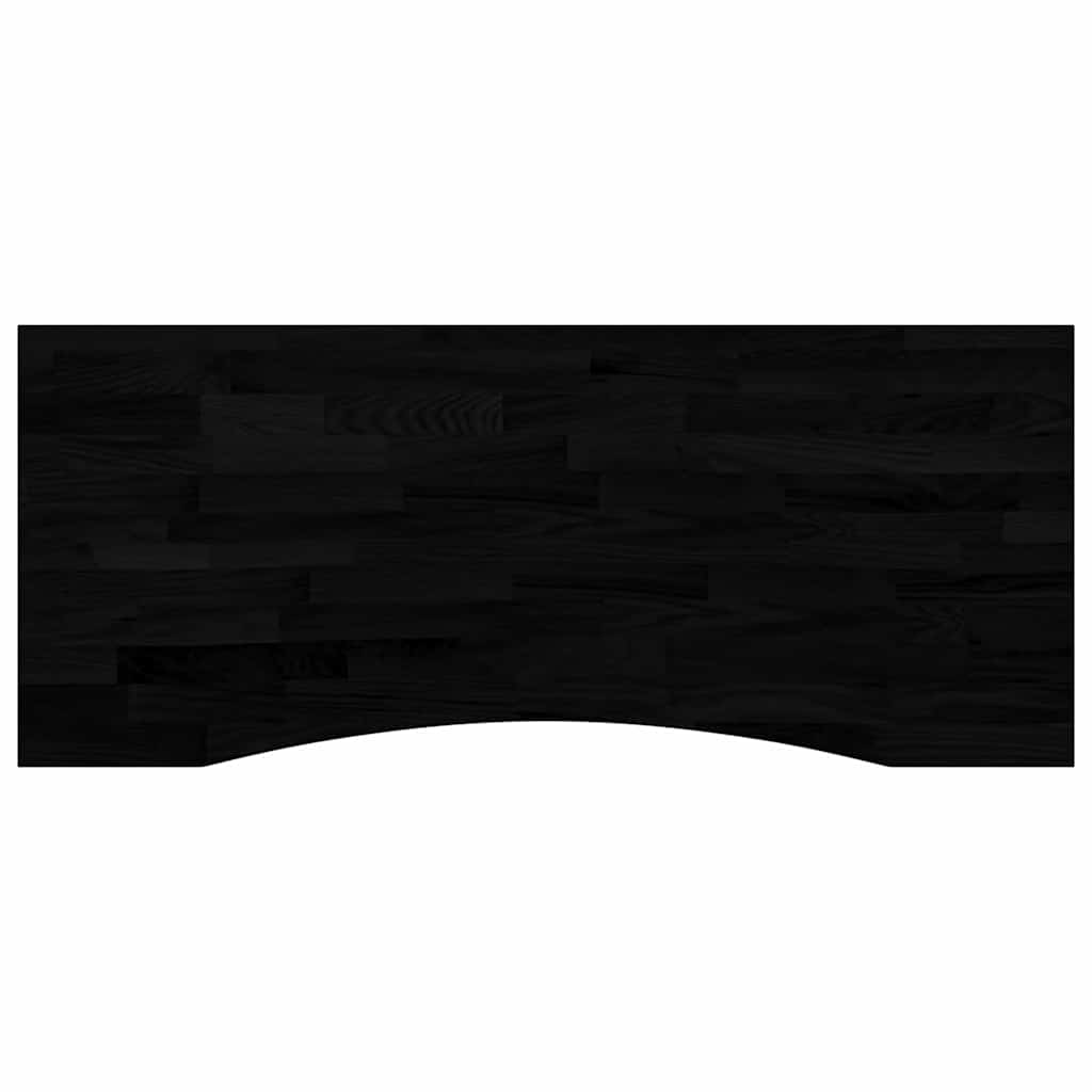 sötétbarna tömör fa tölgyfa téglalap alakú íróasztallap (4009034)