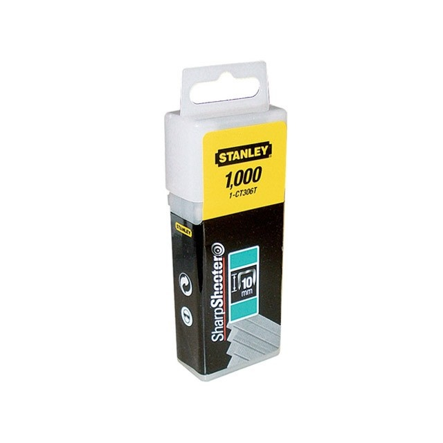 Stanley tűzőkapocs 10mm 6-CT10X-hez, 1000db/cs (CT306T1)