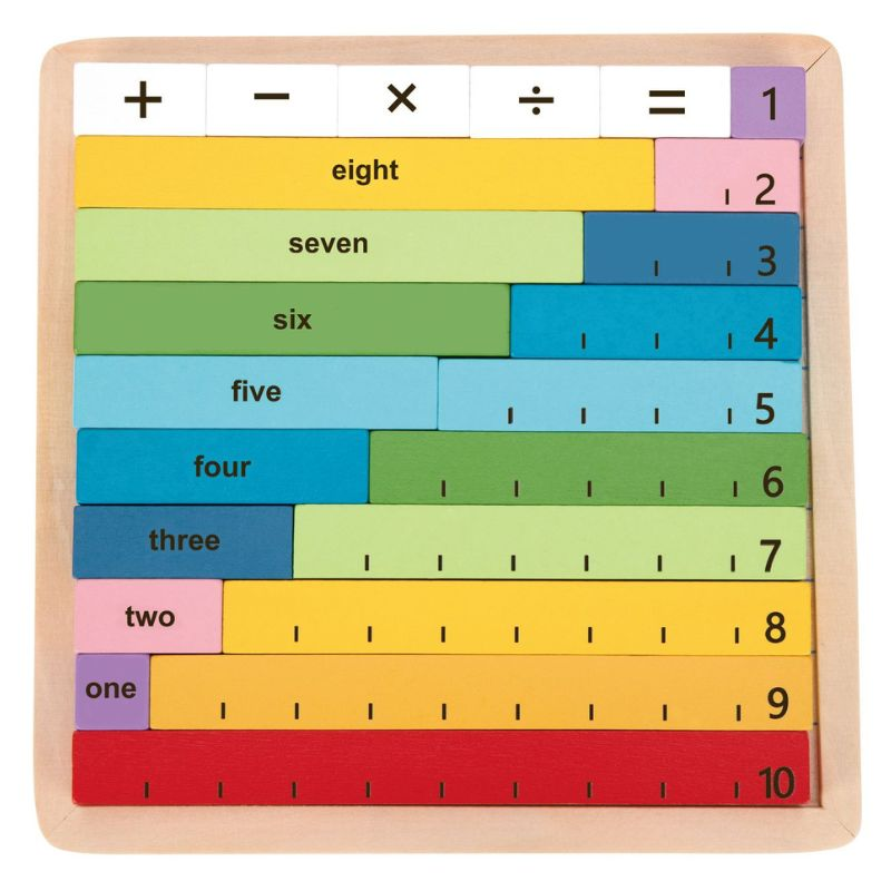 Tooky Toy: Számolni tanulok! - Fa játékszett (TH937)