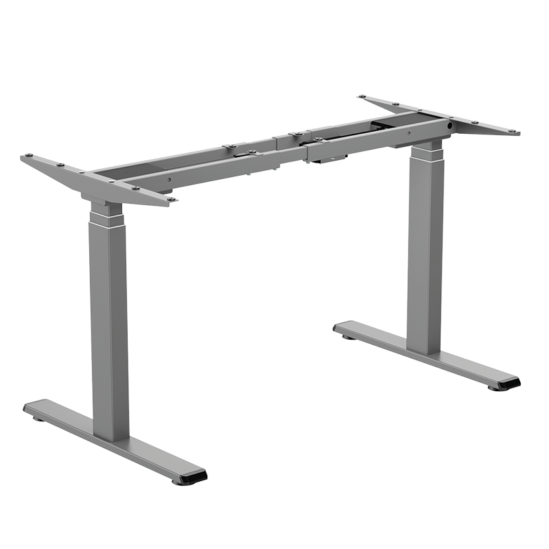 Logilink Elektromosan állítható asztalkeret, 3-szoros teleszkópos lábak, 2 motor, szürke (EO0051G) (EO0051G)