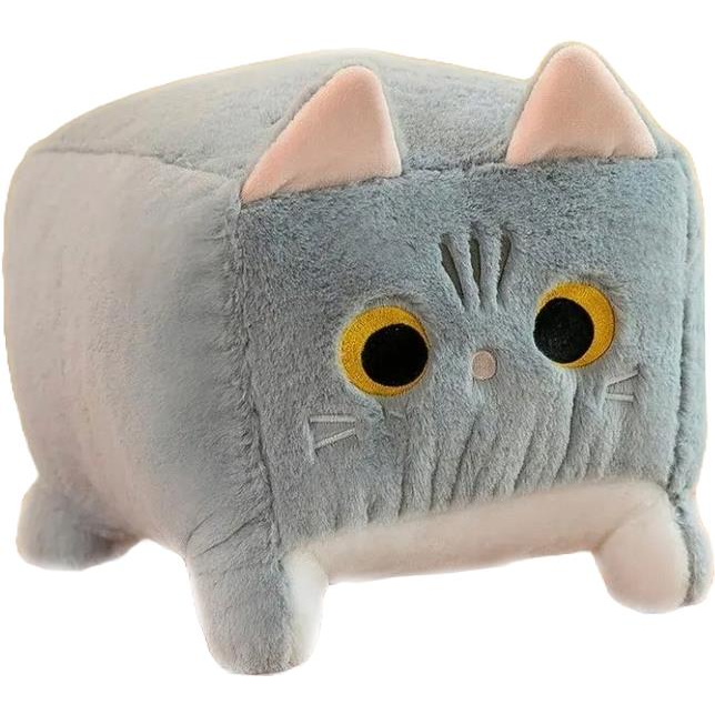 Kamaks Square Cat 25 cm - grey (5902729074599)