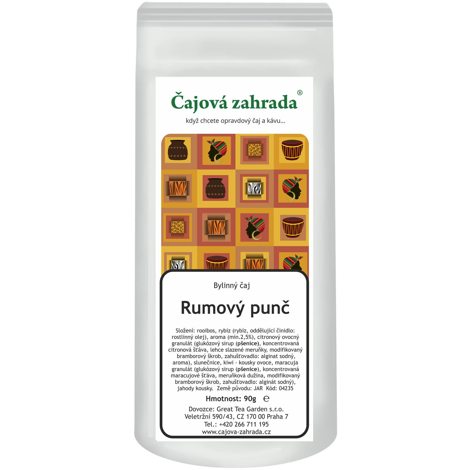 Tea Garden Rooibos Rum Punch 500 g (05235)