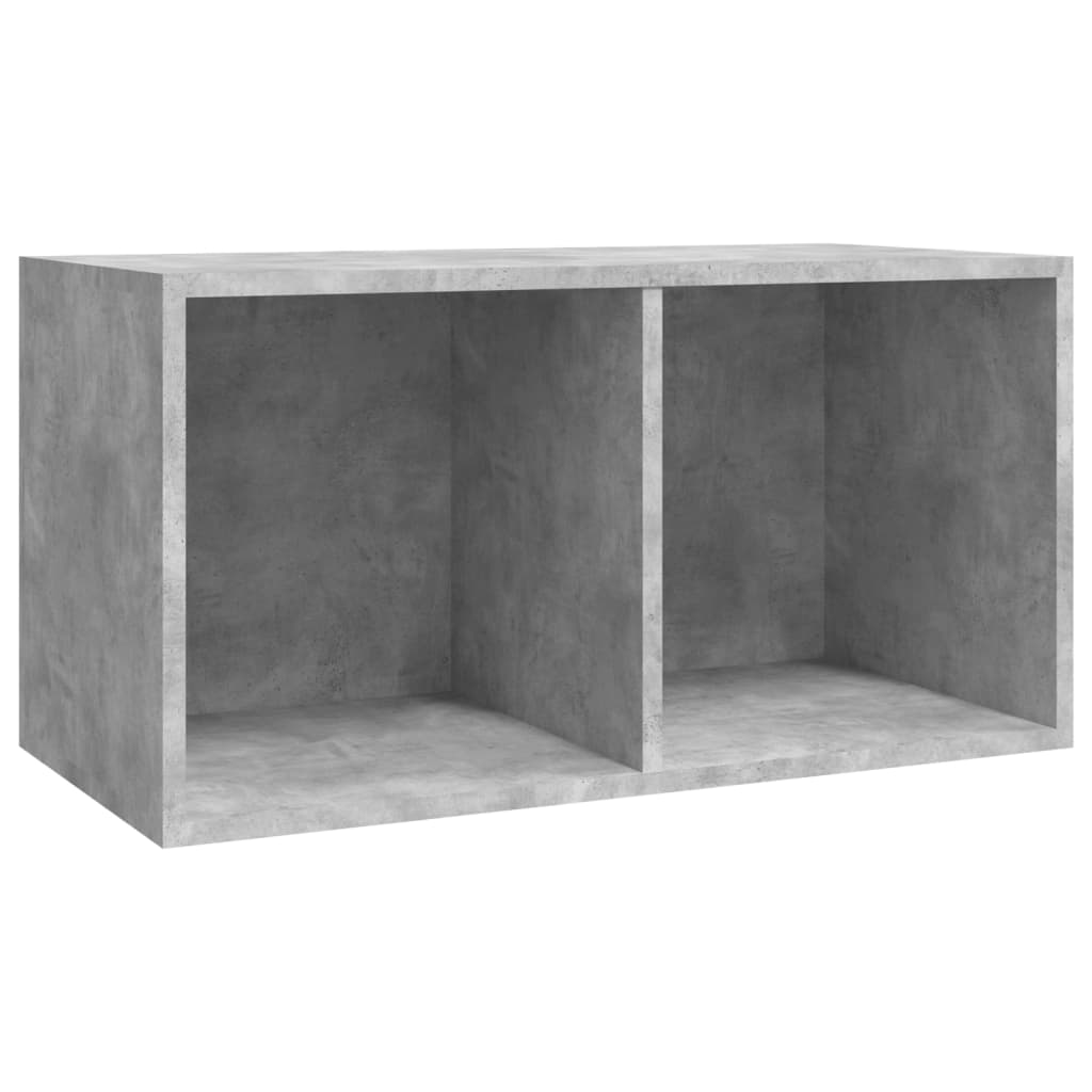 800121 Vinyl Storage Box Concrete Grey 71x34x36 cm Chipboard (800121)