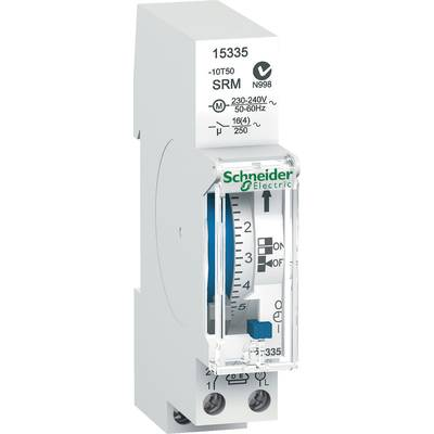 Schneider Electric 15335 Kalapsínes időkapcsoló óra Analóg 230 V (15335)