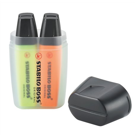 STABILO BOSS ORIGINAL szövegkiemelő 5 dB Vésőhegyű Többszínű (7004-3)