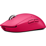 Bezdrátová myš Logitech G Pro X Superlight optický senzor magenta