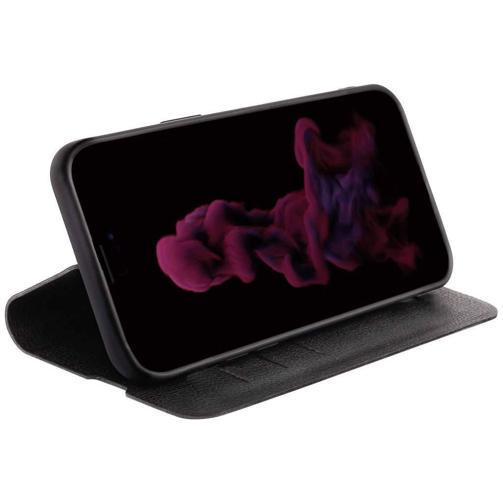 Vivanco Premium Booklet Apple iPhone 14 Pro tok fekete (PWVVIPH14PBK) (PWVVIPH14PBK)