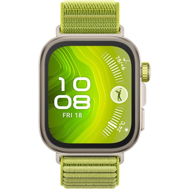 Huawei WATCH Fit 4 Pro 1.82" zöld okosóra GPS-sel (Seiya-B29W)