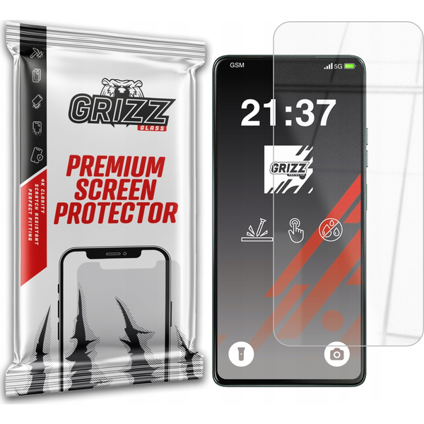  GrizzGlass Szkło hybrydowe GrizzGlass HybridGlass do Motorola Moto G75