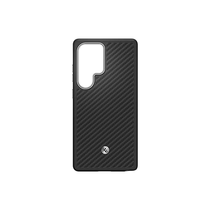 Samsung Galaxy S25 Ultra Enzo Aramid tok feketés ezüst (GP-FPS938PGABW) (GP-FPS938PGABW)