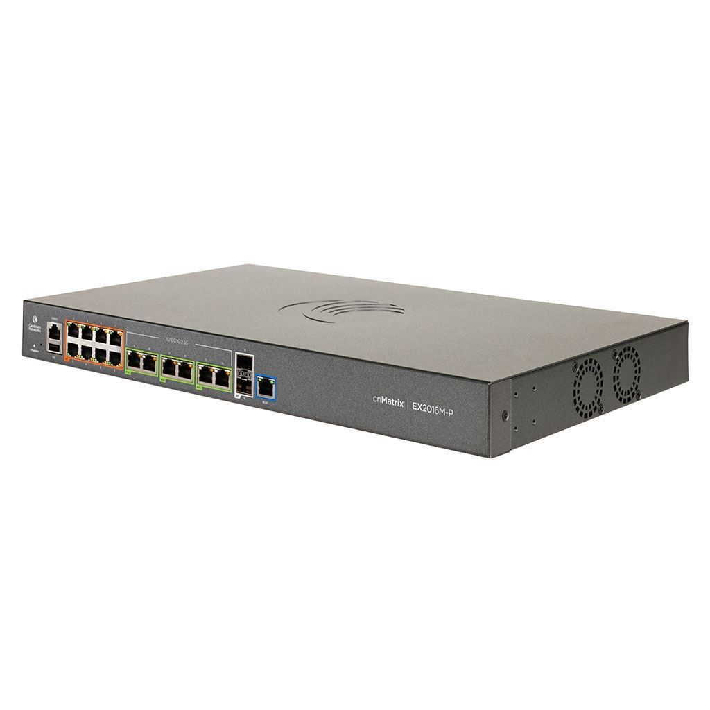 Cambium cnMatrix EX2016M-P 16 portos PoE switch (MXEX2016MXPA00) (MXEX2016MXPA00)