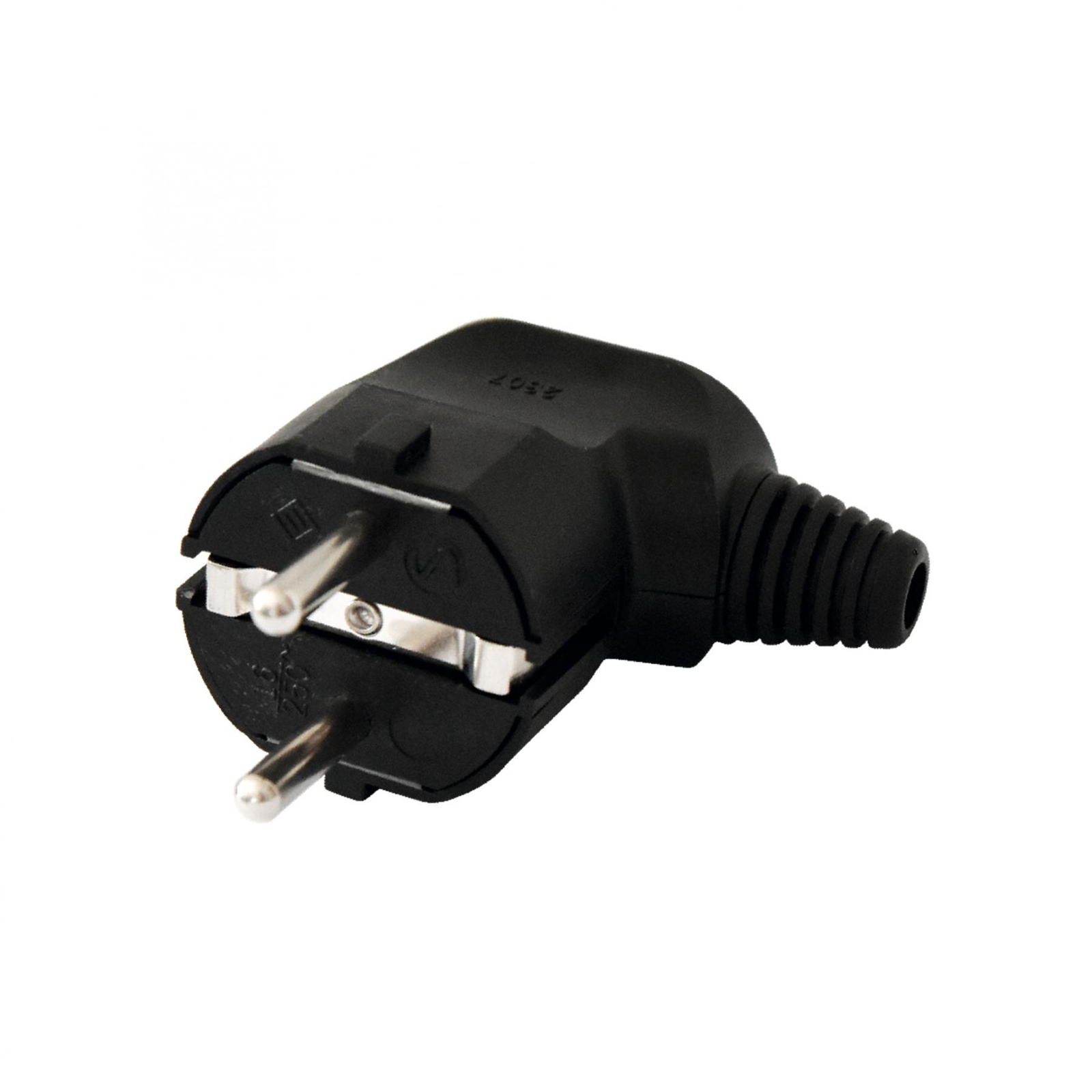 Somogyi NPD 1/BK Földelt dugvilla oldalsó kábelvezetéssel (NPD 1/BK)