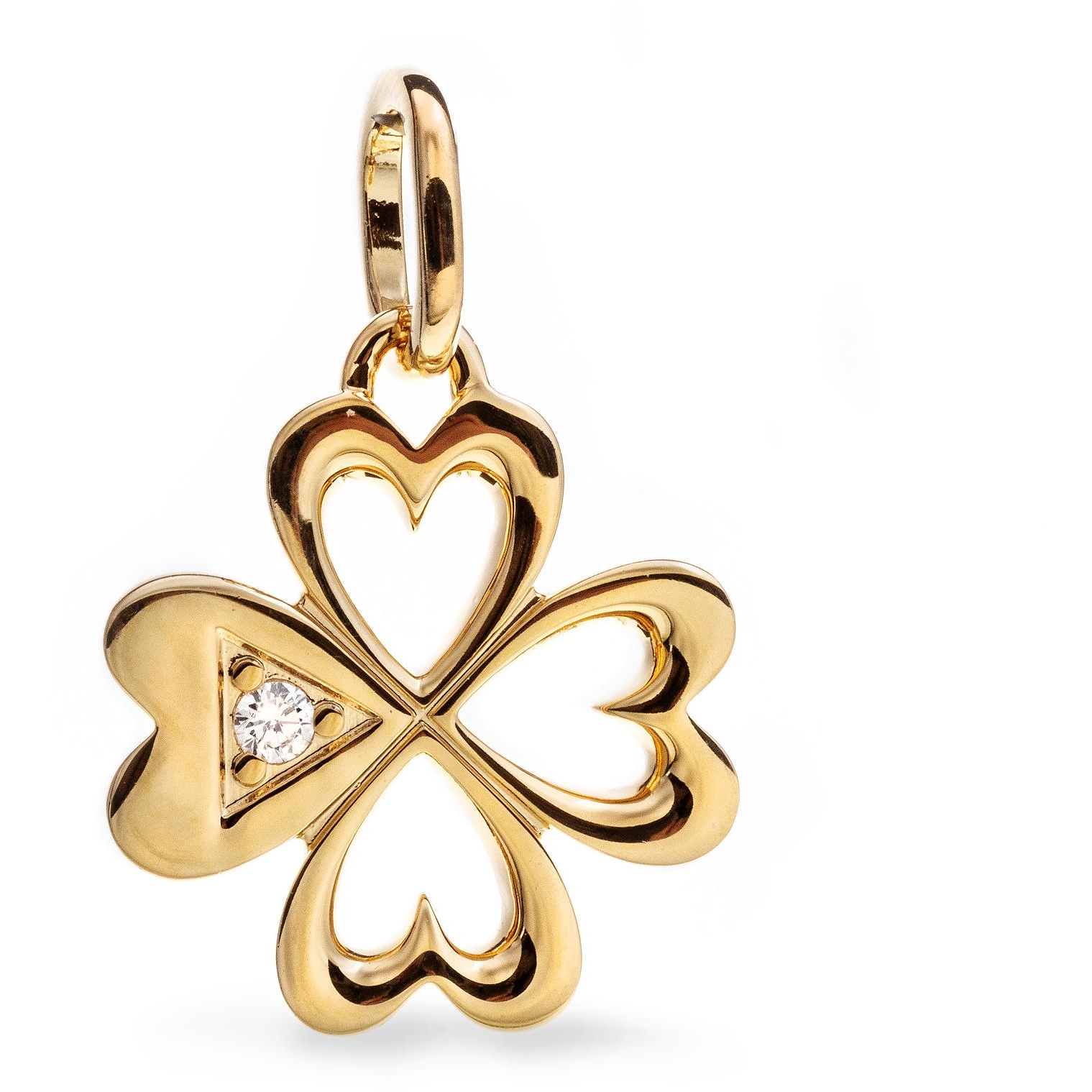 PANDORA ME Szív négylevelű lóherével 763034C01 (57003030840008)