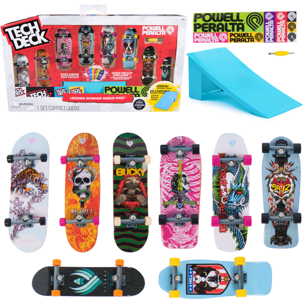 Tech Deck TED VHC PwllPrlt8pSyMmSsSsScFhBlTm GML Fingerbrætsæt