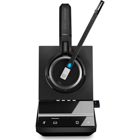 EPOS | SENNHEISER IMPACT SDW 5064 - US Слушалки Безжичен Лента за глава Офис/Център за обаждания Черен