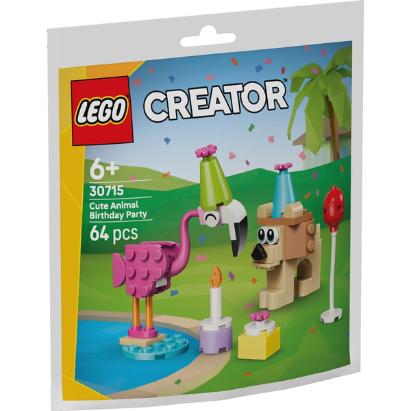 Lego Creator Niedliche Tiere Feiern Geburtstag--30715