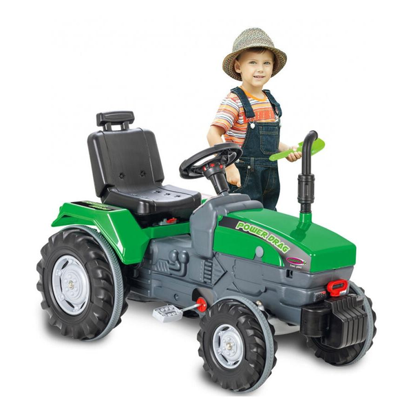 Jamara Trettraktor Power Drag grün                        3+ (460805)