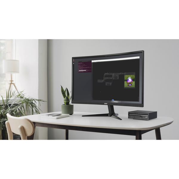 Acer Veriton VGN100 GB10 128 GB LPDDR5x-SDRAM 4 TB SSD DGX OS Mini PC Workstation Черен, Сив