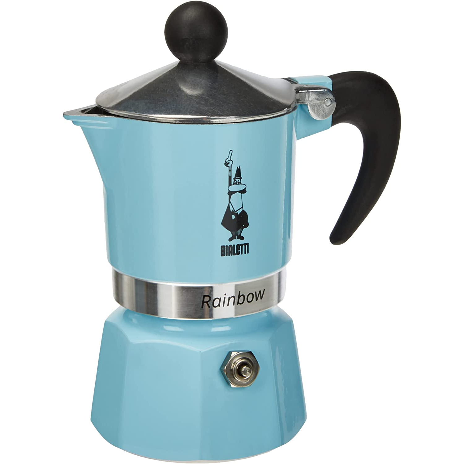 Bialetti 5041 Rainbow Kotyogós kávéfőző - Kék