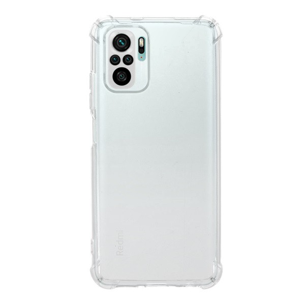 Szilikon telefonvédő (közepesen ütésálló, légpárnás sarok) ÁTLÁTSZÓ [Xiaomi Redmi Note 10 4G (Note 10s)] (5996591098203)