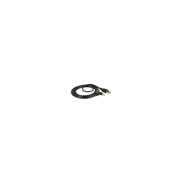 KAB Delock 83577 USB A apa - DC 3,5 x 1,35mm apa 90° kábel - 1,5m