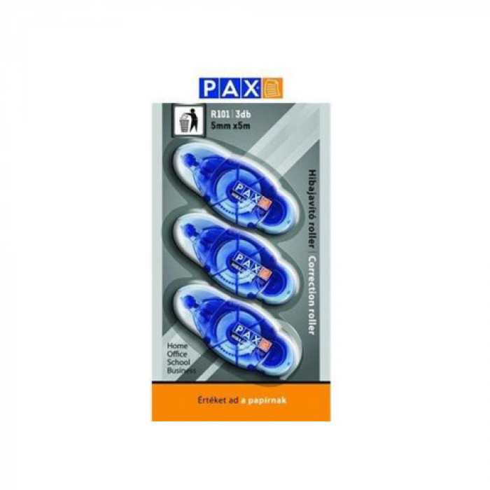 Pax R101 kék hibajavító roller (3db) (PAX2090008)