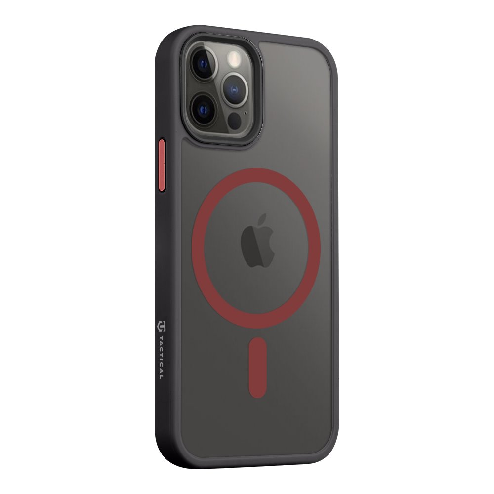 Tactical MagForce Hyperstealth 2.0 iPhone 12 / 12 Pro Tok - Fekete/Piros (57983121083)