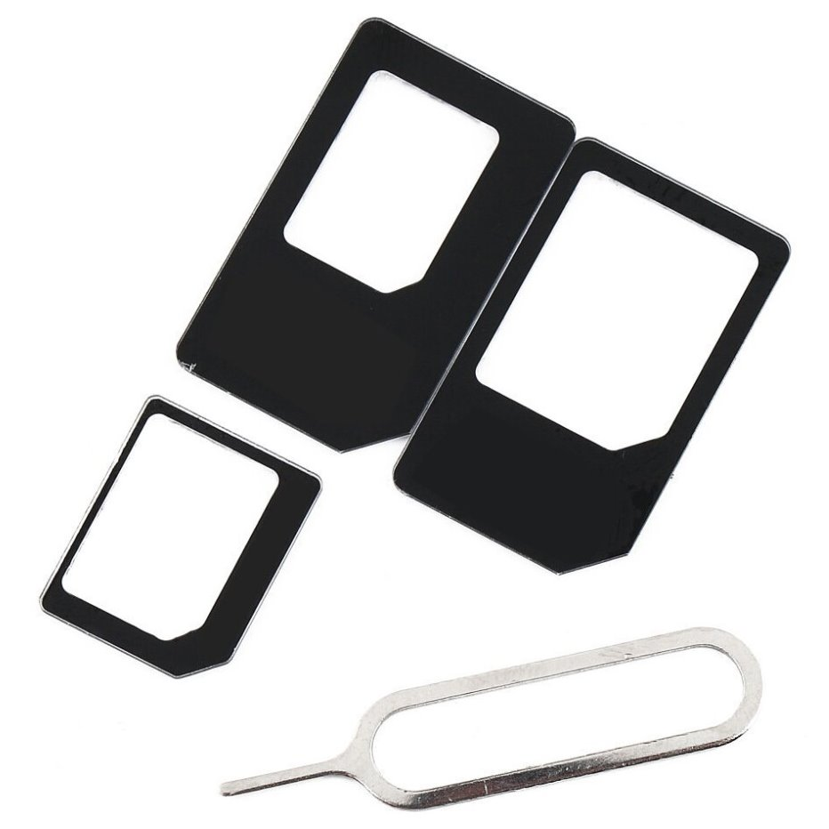 Swissten 85002300 SIM és Micro SIM Adapter - Fekete (85002300)