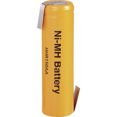 1.2 V 1500 mAh (O x Ma) 15 mm x 50 mm (HHR-150AAC8-1Z)