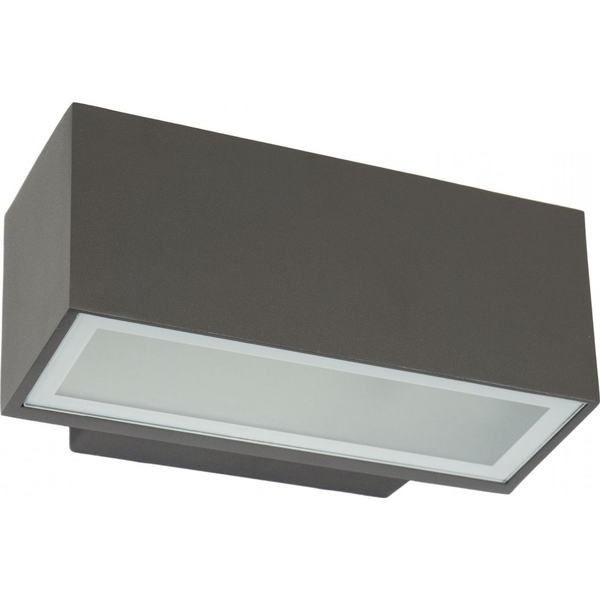 Kinkiet SU-MA Kinkiet elewacyjny IP54 szary SU-MA Zen ZN-K100