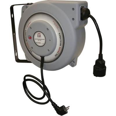 Holzmann Maschinen H050500023 Kábeldob 15.00 m Fekete Védőérintkezős dugó (H050500023)