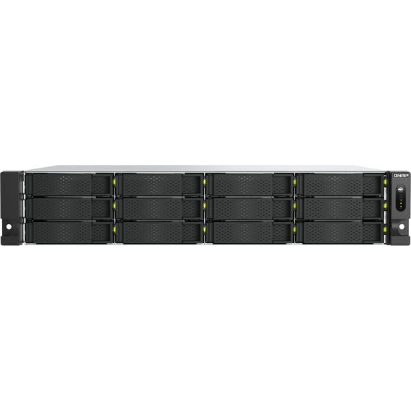 QNAP TS-H1465U-RP Opslagserver Rack (2U) 8 GB DDR5 0 TB QNAP QTS Zwart