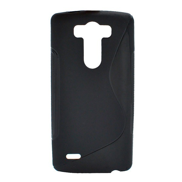 Szilikon telefonvédő (S-line) FEKETE [LG G3 S (D722)] (5996457474295)