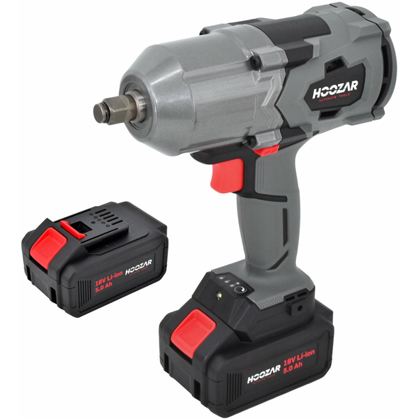 HOOZAR KLUCZ UDAROWY 1/2" 18V 2x5.0Ah 1000Nm IW30BL-T2