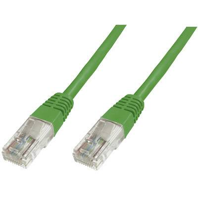 DIGITUS CAT 5e U/UTP Patchkabel, 10m, grün