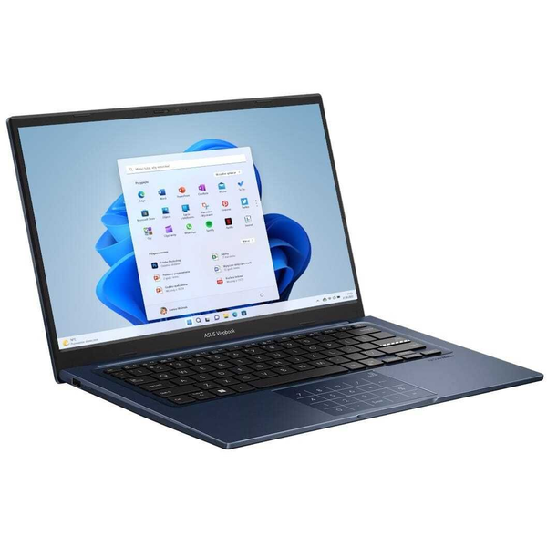 Laptop Asus ASUS Vivobook 14 X1404VA-EB1625W - Core 7 150U | 14" FHD | 16GB | 512GB | W11H | Niebieski