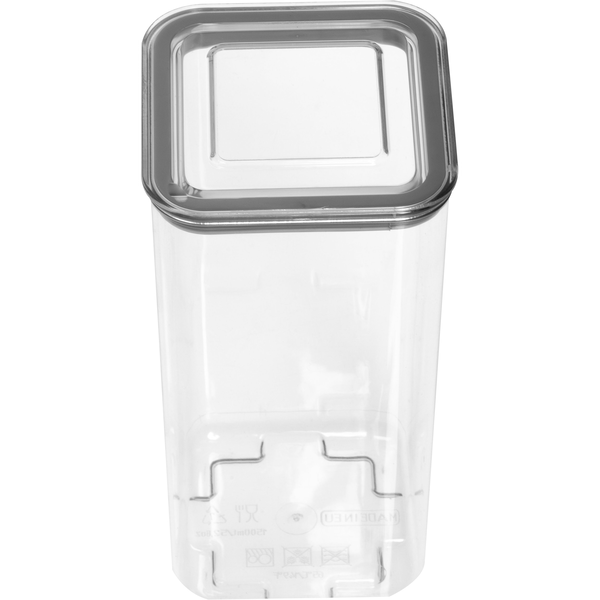 GLASS JAR IN SQUARE SHAPE 1000ML